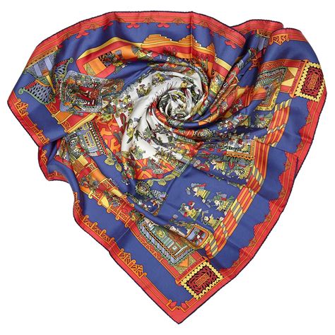 foulards femme hermes|foulard hermes motif impression.